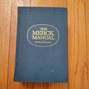 The Merck Manual Eleventh Edition Medical Reference Book 1966 Whimsigoth Bookish